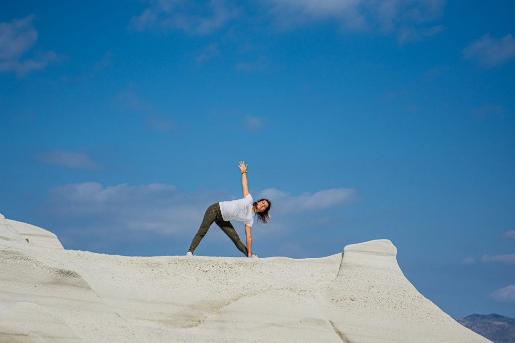 a Holistic Yoga Teacher & Wellness Guide in Greece,